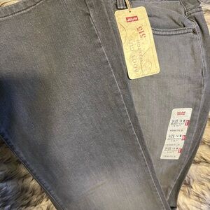 Levi's 515 Men's Boot Cut Jeans Stretch in Gray Sz 14 M